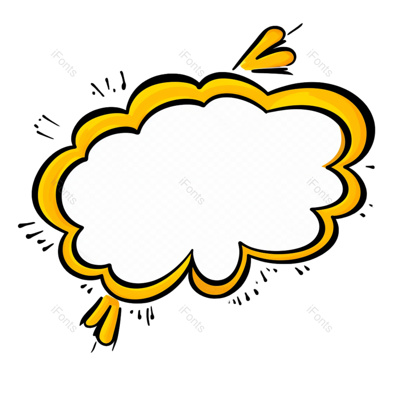 卡通图片,对话框元素,卡通素材PNG,卡通海报免抠素材